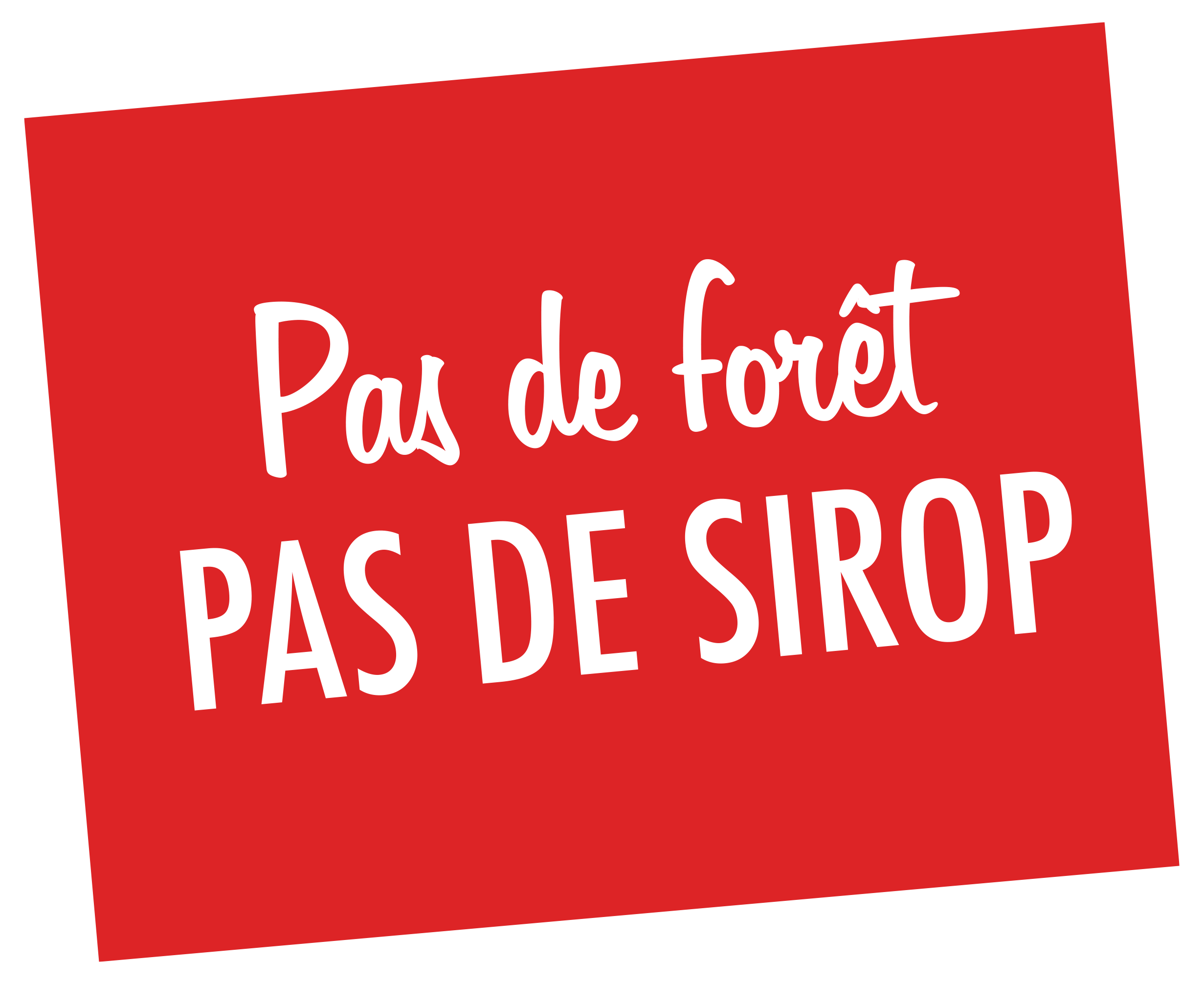 Pas de forêt, pas de sirop